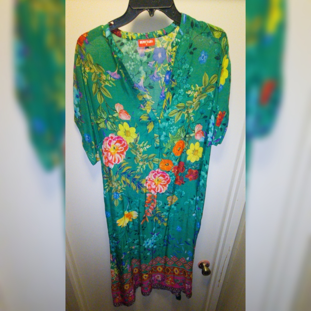 Ruby Yaya - Globe Trotter - Violet Dress, Size: S.